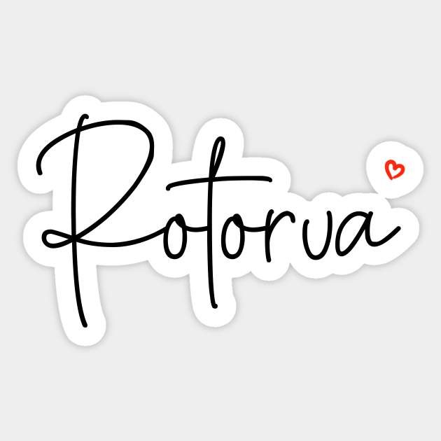Rotorua Rotorua Sticker TeePublic